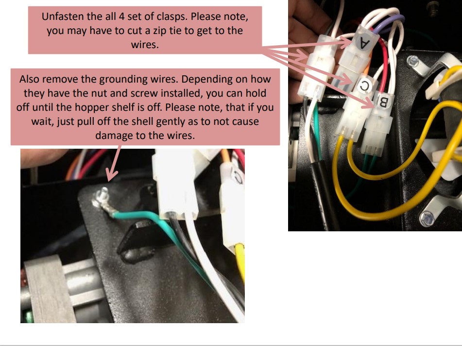 HOW TO CLEAR AUGER OF WET PELLETS IN A WIFI GRILL CAMP CHEF