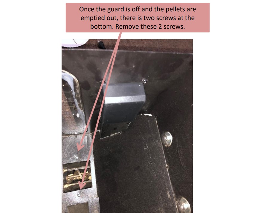 HOW TO CLEAR AUGER OF WET PELLETS IN A WIFI GRILL CAMP CHEF