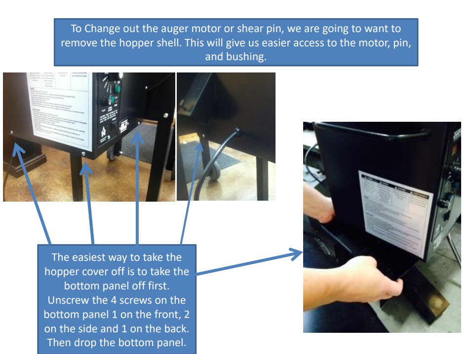 HOW TO REPLACE AUGER PIN AND BUSHING CAMP CHEF