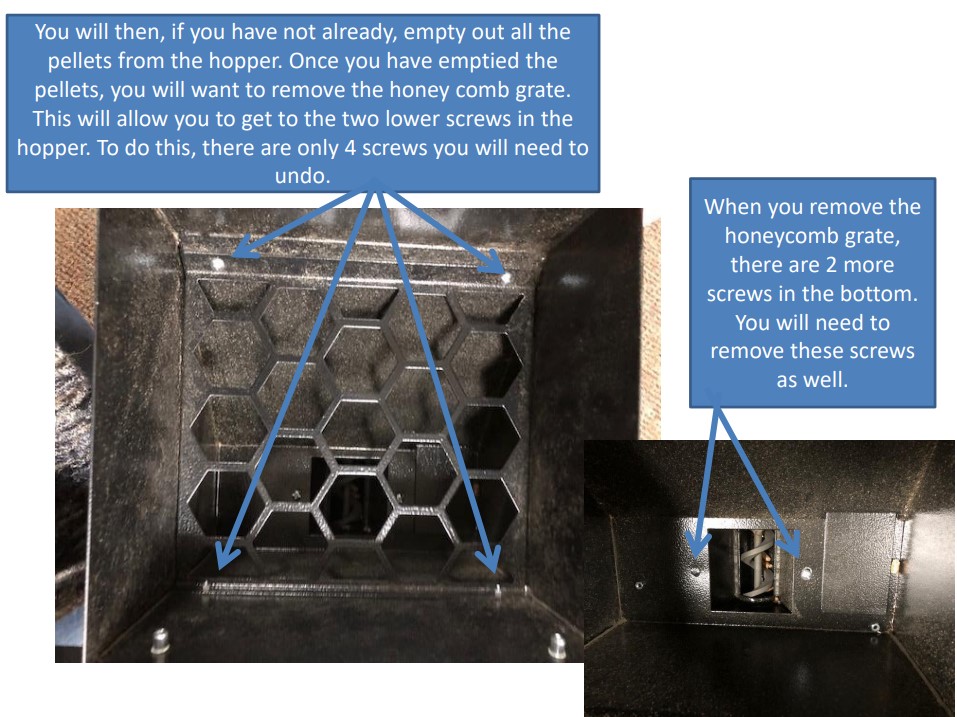 HOW TO REPLACE AUGER PIN AND BUSHING CAMP CHEF