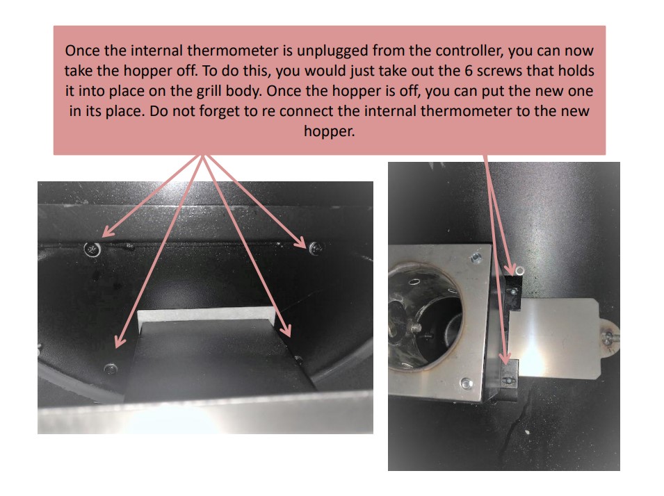 HOW TO REPLACE THE INTERNAL THERMOMETER ON A WIFI GRILL CAMP CHEF