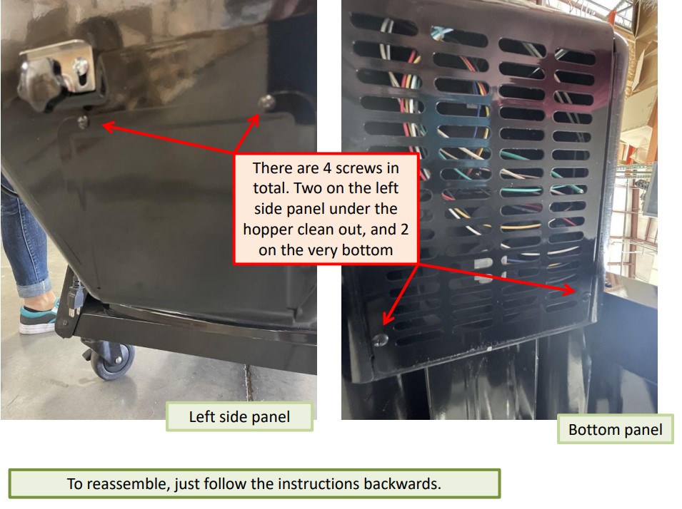 HOW TO CHANGE THE BLOWER FAN ON THE APEX CAMP CHEF
