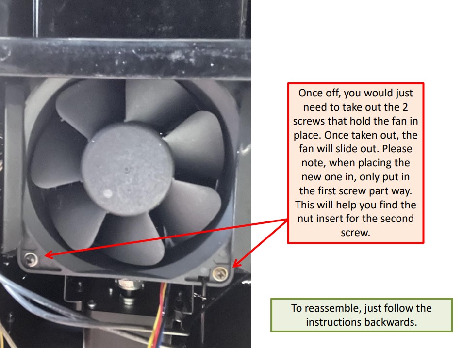 HOW TO CHANGE THE BLOWER FAN ON THE APEX CAMP CHEF