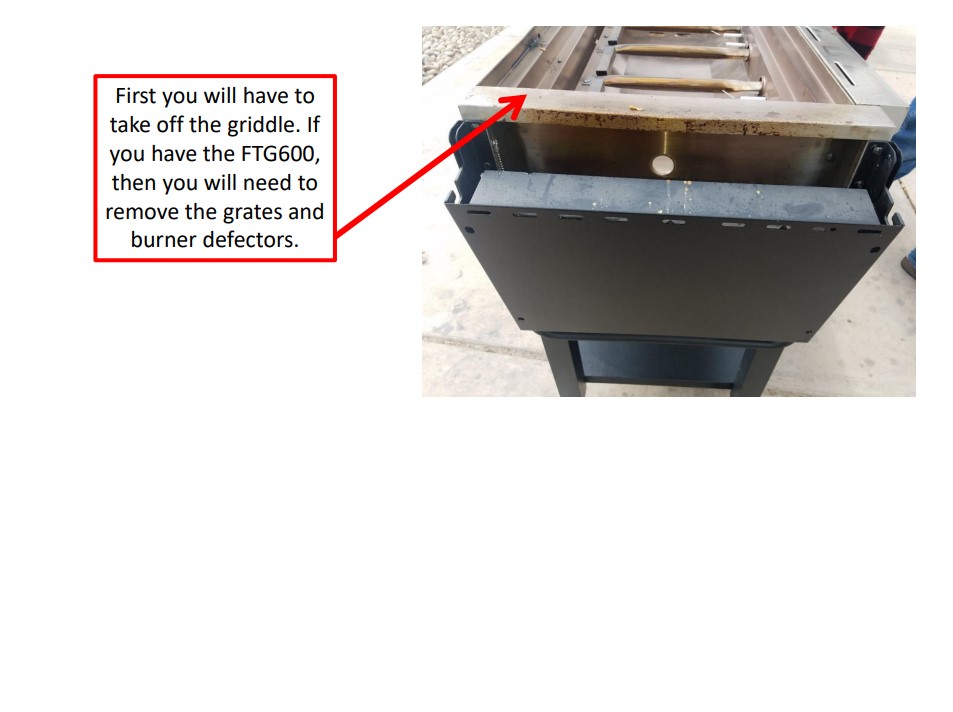 HOW TO REPLACE A BURNER IN A FLAT TOP GRILL CAMP CHEF