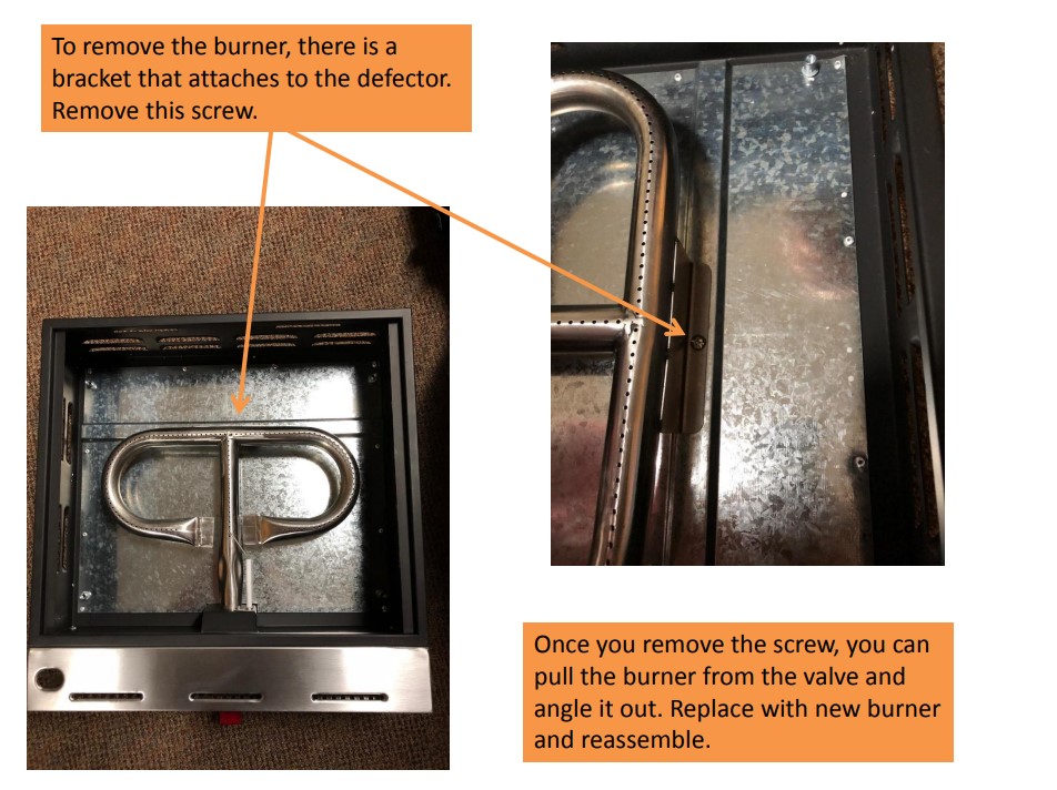HOW TO REPLACE THE BURNER IN THE FTG250 CAMP CHEF