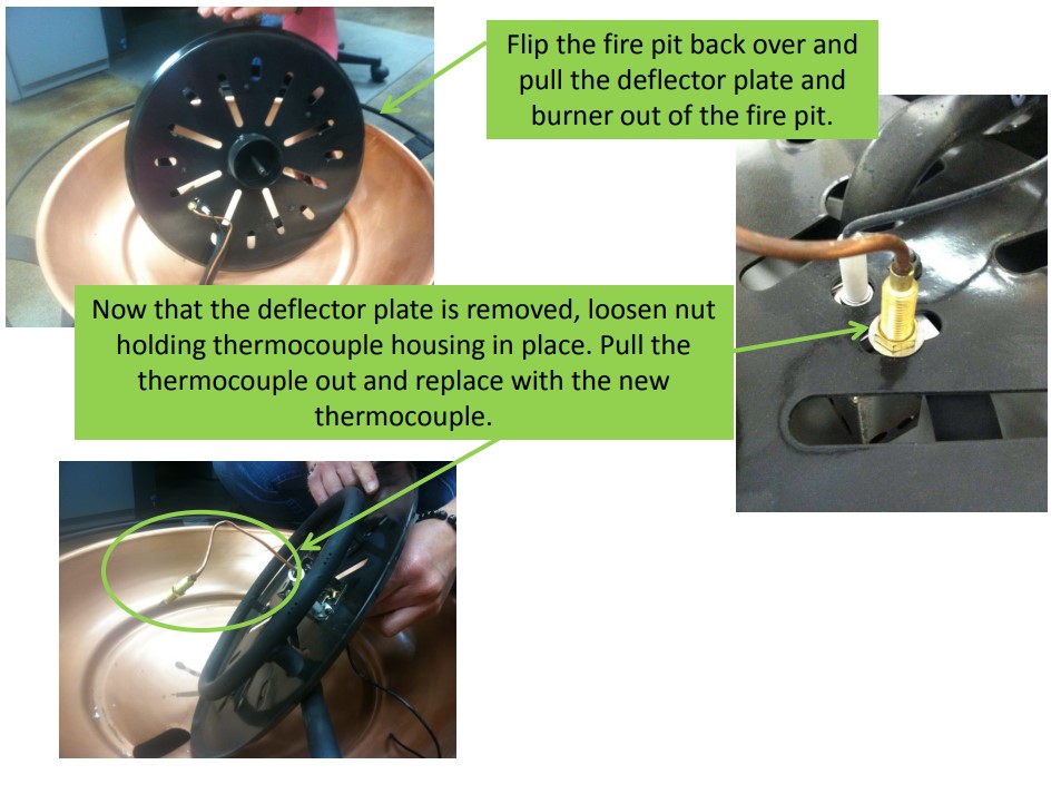 HOW TO REPLACE THE THERMOCOUPLE IN A DEL RIO FIRE PIT CAMP CHEF