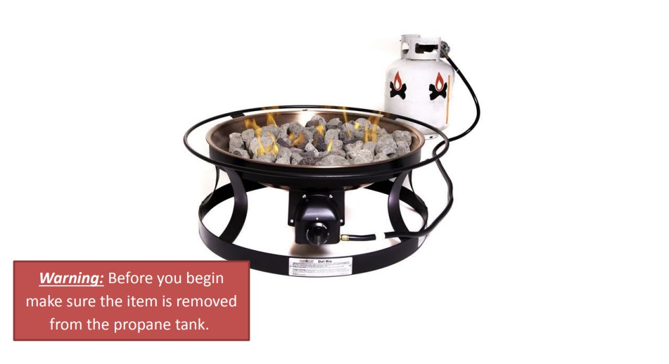 HOW TO REPLACE THE THERMOCOUPLE IN A DEL RIO FIRE PIT CAMP CHEF