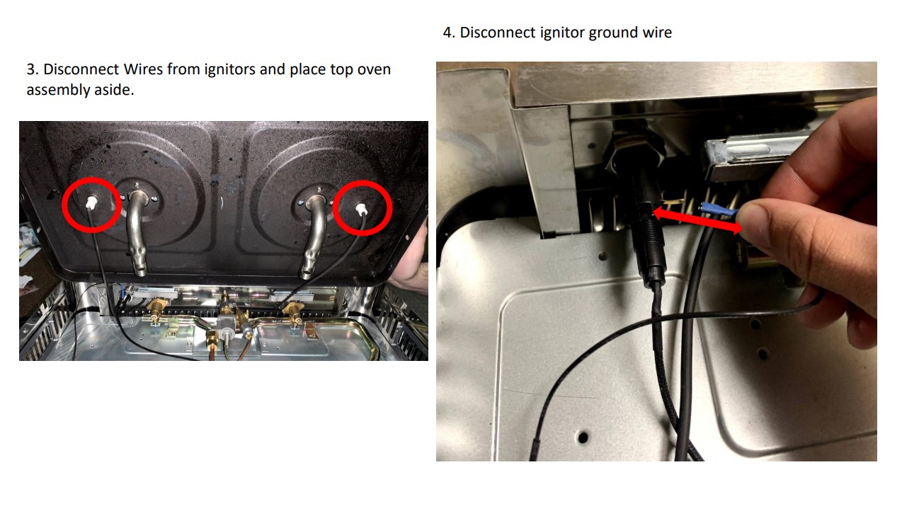 HOW TO REPLACE A COVENT IGNITOR CAMP CHEF